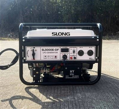 Портативний двопаливний газовий генератор для домашнього використання